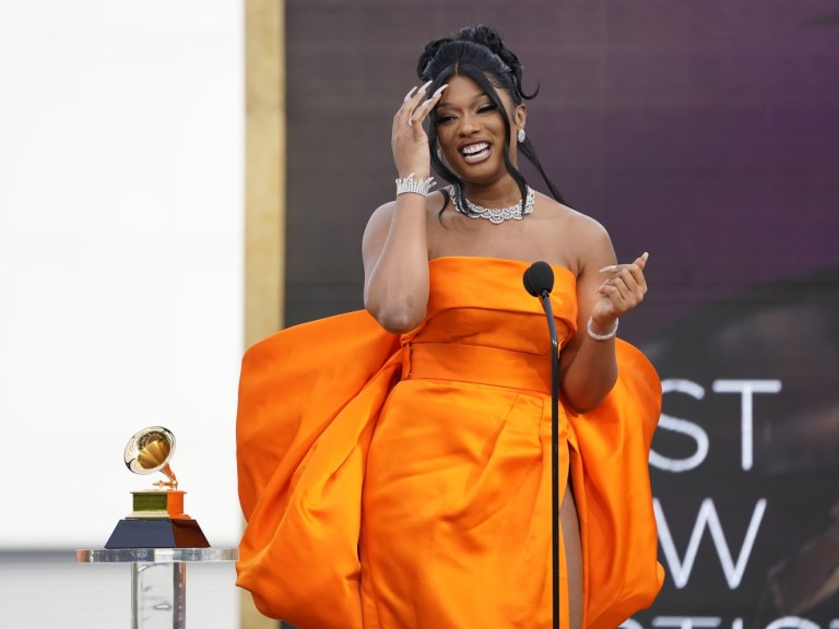 63rd_Annual_Grammy_Awards_Show_Megan Thee Stallion_A p Images 6
