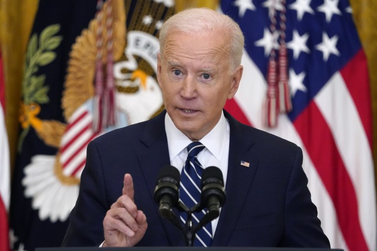Biden Talks More Vaccines and Voting Rights