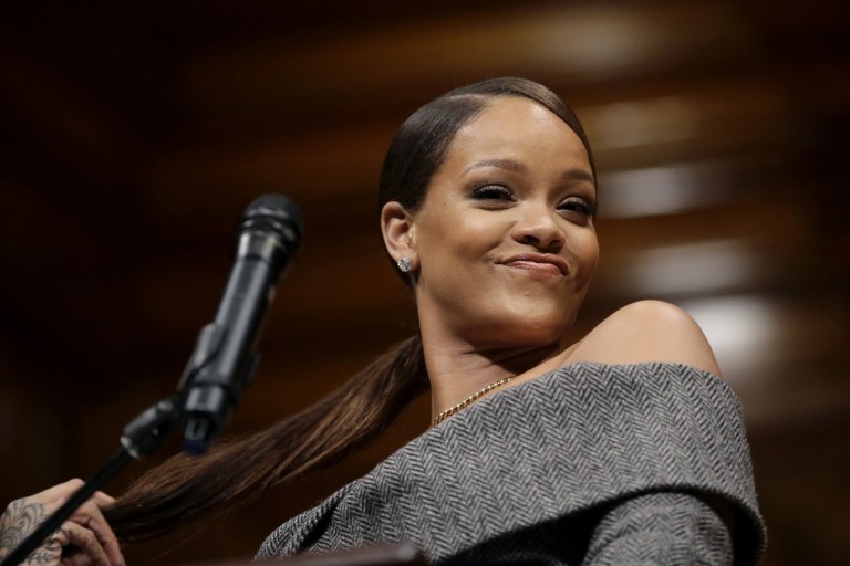 Rihanna Is Not ‘Retired,’ Despite What That Outfit Said: ‘Wait For The I Quit T-Shirt’