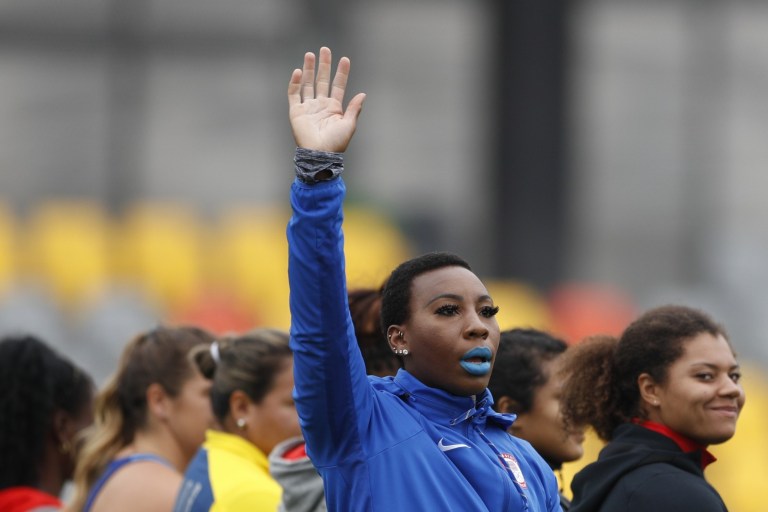 Olympian Gwen Berry Continues Her Social Justice Protests