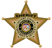 CALVERT COUNTY SHERIFF’S BADGE