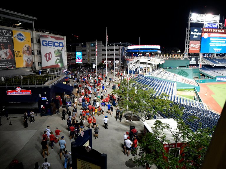 Nats Padres Game- AP