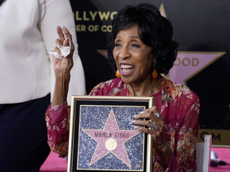 Marla_Gibbs_Honored_With_A_Star_On_The_Hollywood__AP Images 8