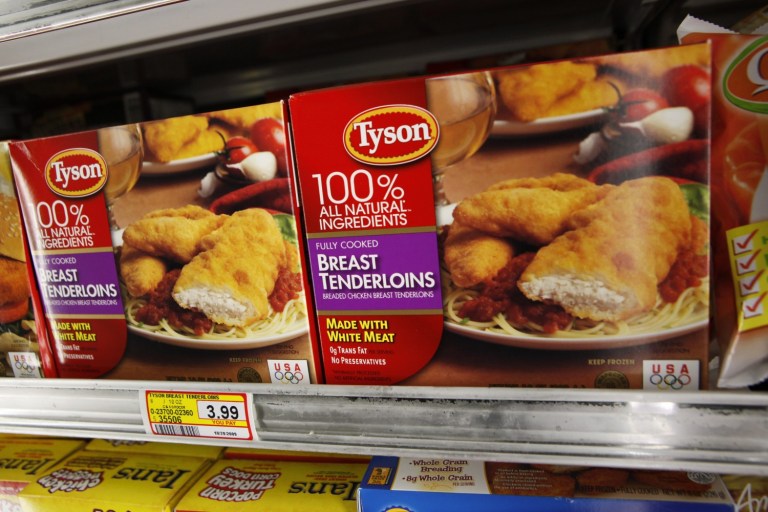 More Stores Recall Tyson Chicken Products