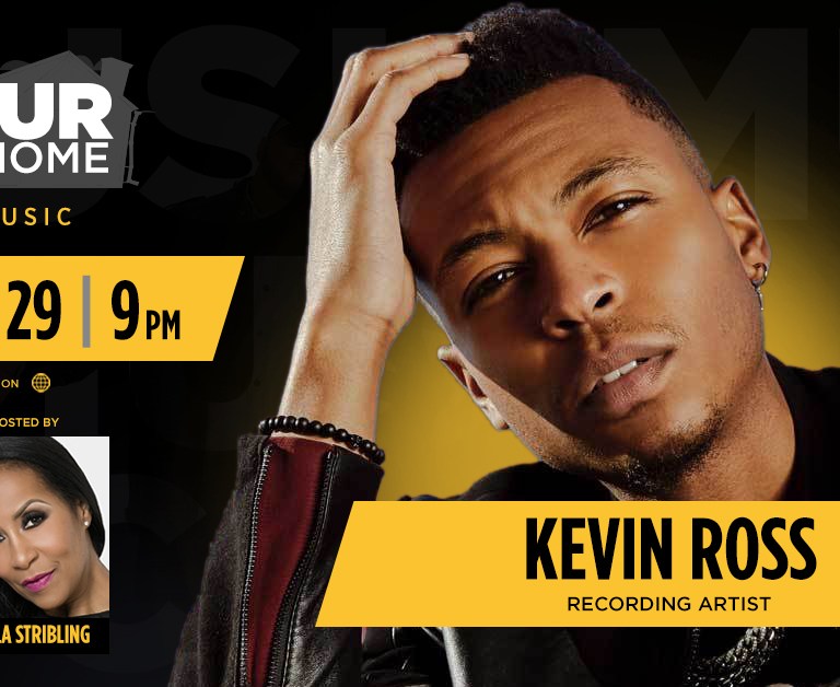 Kevin Ross Singing Live On HUR@HOME!
