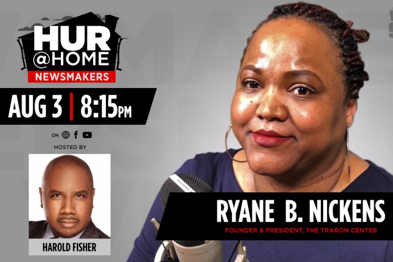 HUR@Home Newsmakers: Ryane Nickens of The TraRon Center