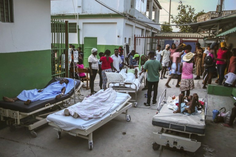 Politics Could Slow Haiti Humanitarian Aid