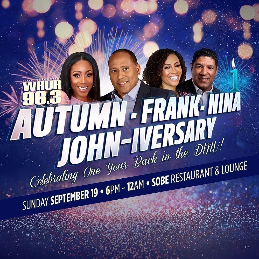 Thanks For Celebrating A Year With Us! - WHUR 96.3 FM