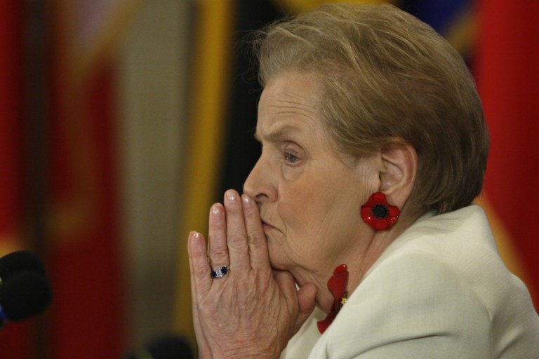 Former Secretary Of State Madeleine Albright Dies