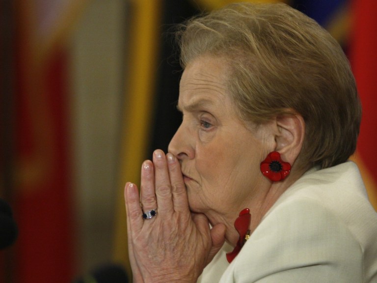 Madeleine Albright dies1_apimages