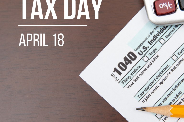 National Tax Day Is Around The Corner!