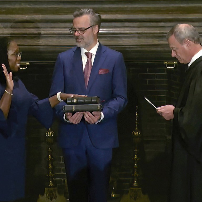 Jackson Sworn-In As New Supreme Court Justice