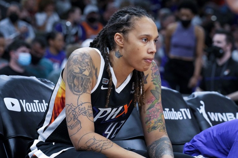 Brittney Griner Back Home In Phoenix