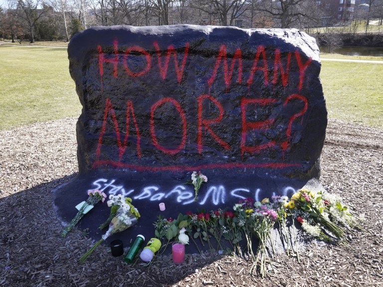 MICHIGAN STATE SHOOTING_APIMAGES