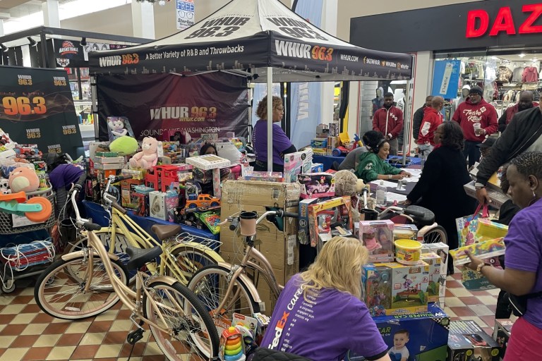 Over 4,000 Toys  Donated At WHUR Toy Drive
