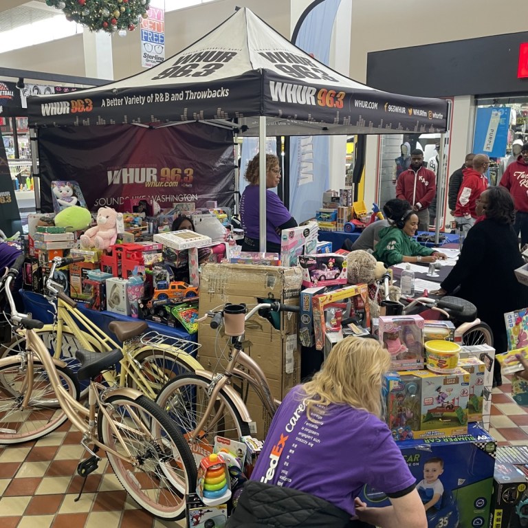 Over 4,000 Toys  Donated At WHUR Toy Drive