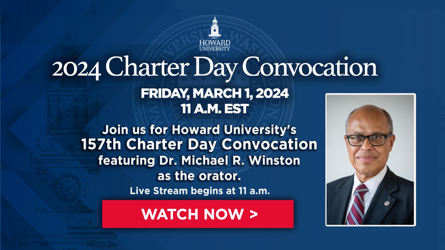 Howard University Charter Day 2024 - WHUR 96.3 FM