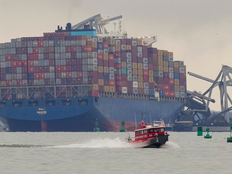 Maryland Bridge Collapse baltimore cargo ship