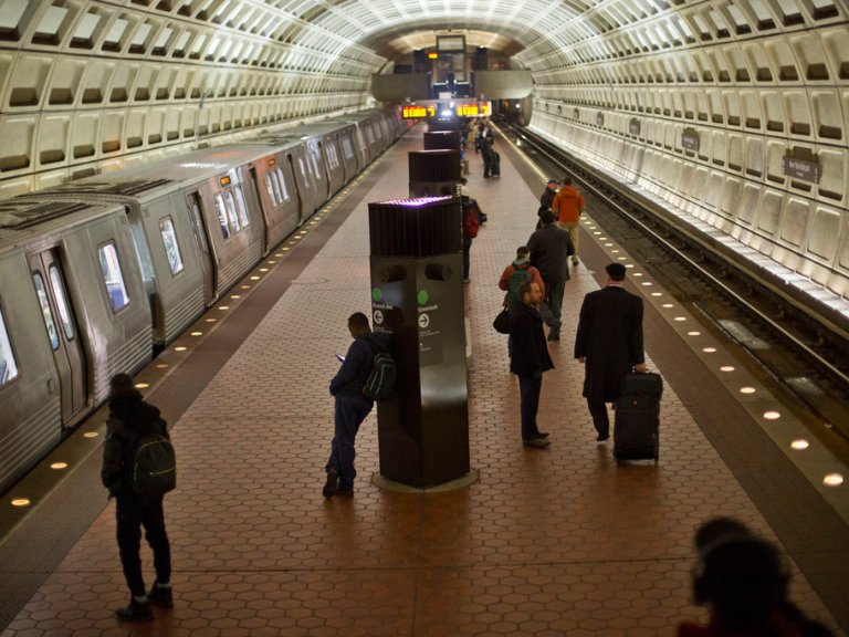 Washington DC Metro Station