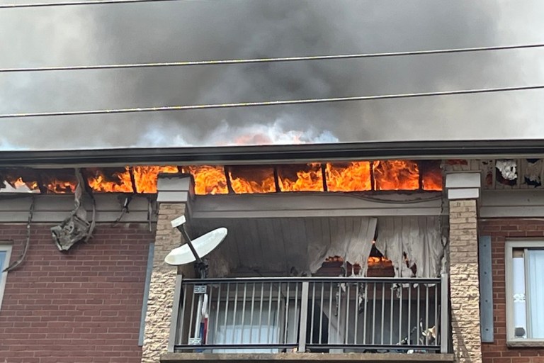 Fireworks Cause of SE Fire Displacing 76