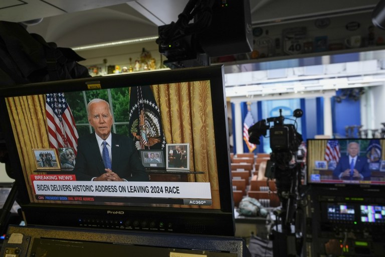 “I Revere This Office, But I Love My Country More”: Biden Delivers Oval Office Address After Dropping Out of the Presidential Race
