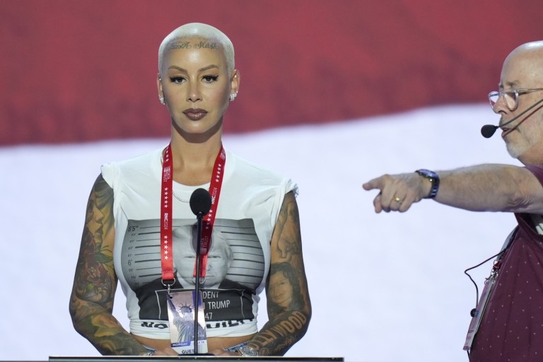 Amber Rose Reacts To DNC & Proposes New Slogan For Kamala Harris