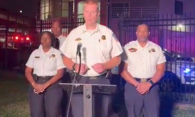 police officials Police announce the death of officer Wa