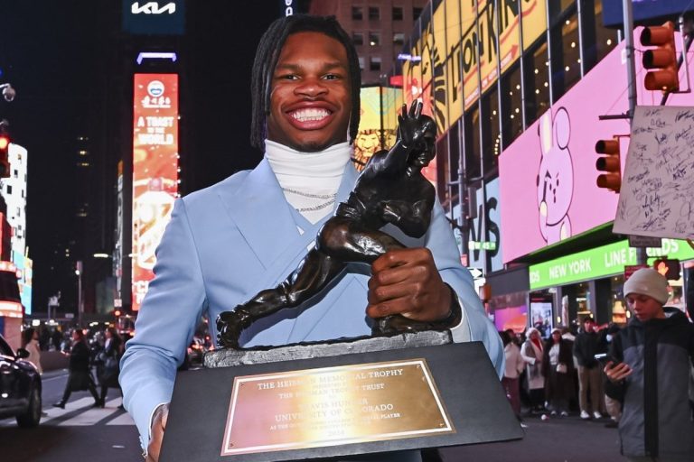 Travis Hunter’s Fiancee Leanna Lenee Fires Back  On Heisman Ceremony Controversies