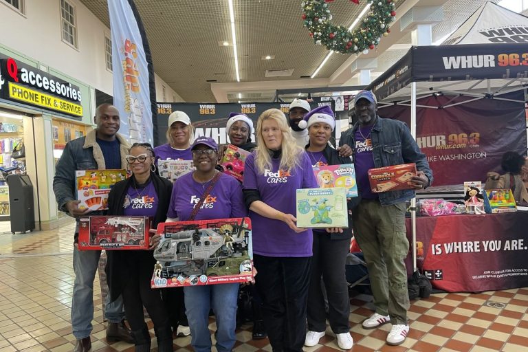 WHUR Toy Drive Triumphs with Over 1,070 Toys Collected for Children in Need!