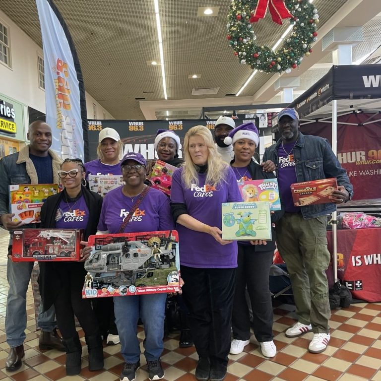 WHUR Toy Drive Triumphs with Over 1,070 Toys Collected for Children in Need!