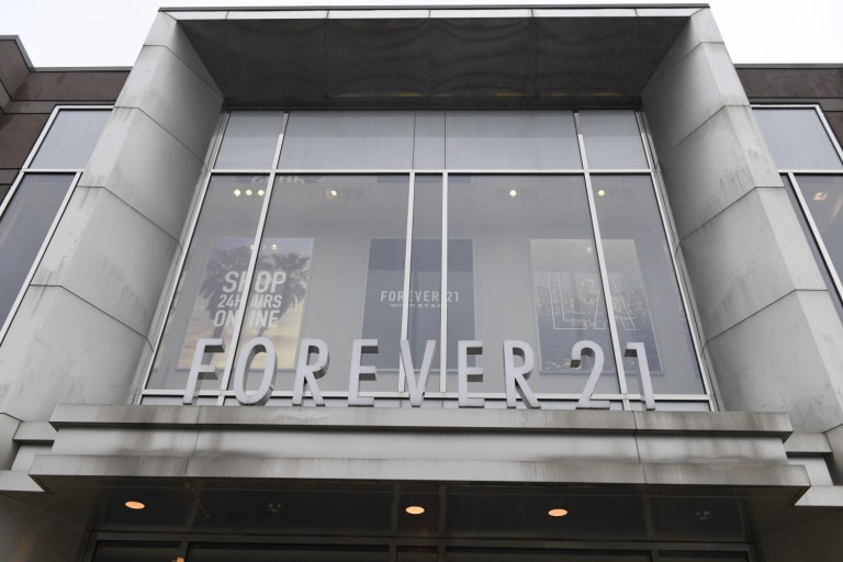 Forever 21 Files For Bankruptcy