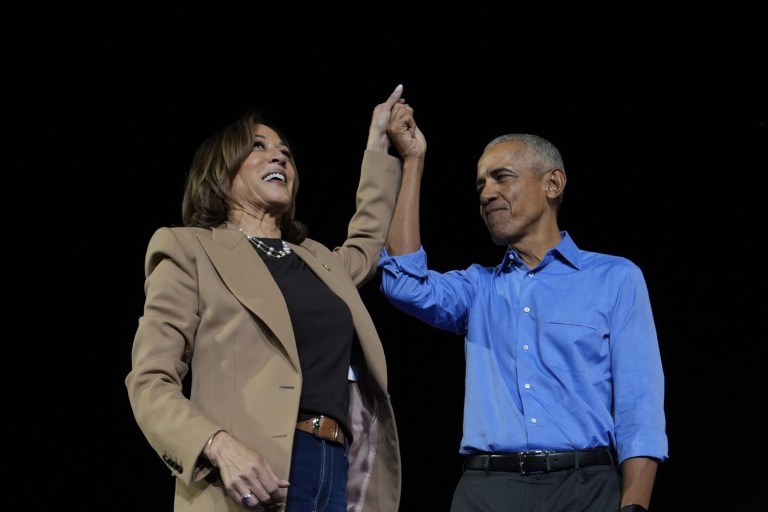 Obama and Harris Speak Out Against Trump’s Second-Term Agenda
