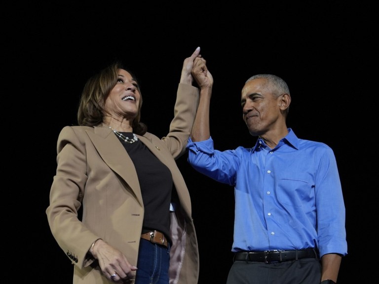 AP Barack Obama Kamala Harris