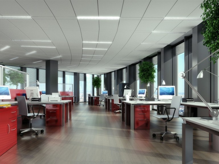 AP Empty Desks Conference Rooms 1