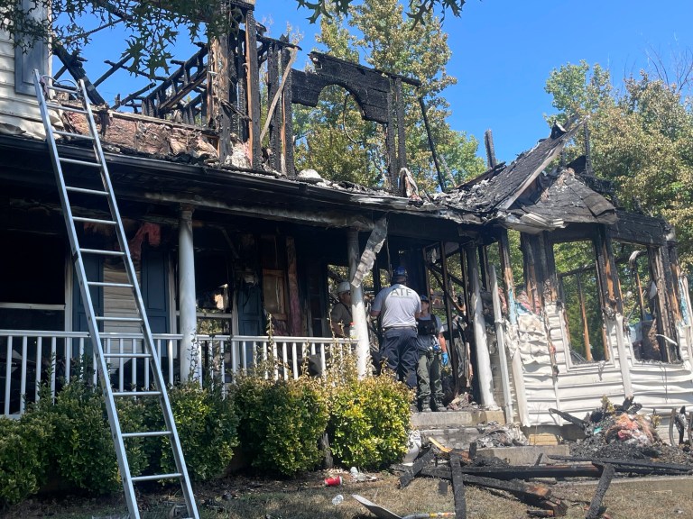 AP Maryland Deadly House Fire