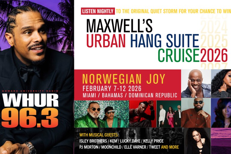 MAXWELL Cruise Artist of the Night