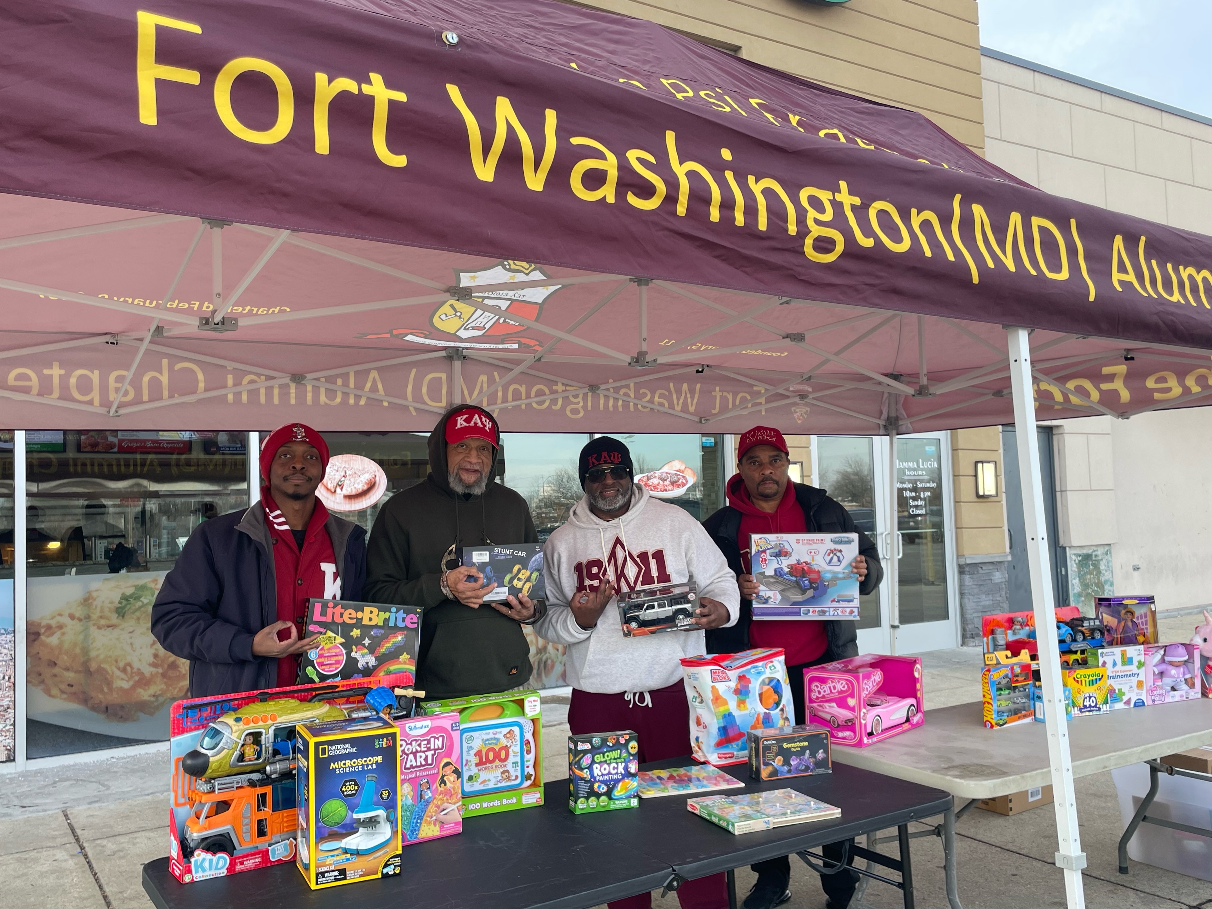 Kappa's at Toy Drive