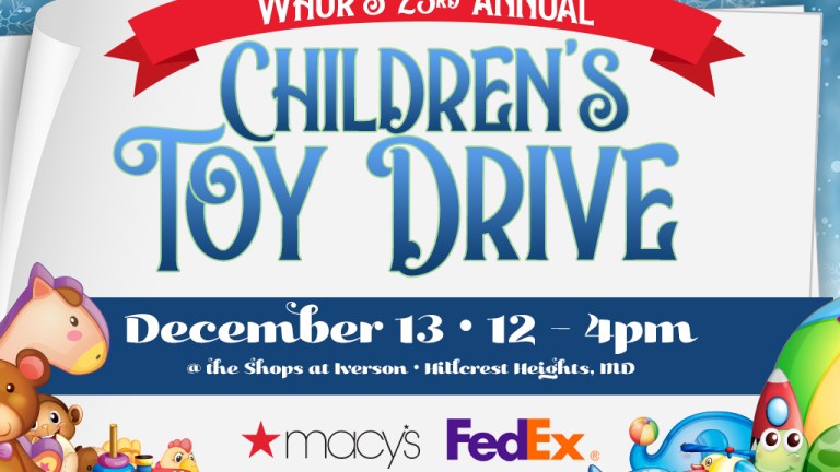 The 23rd Annual WHUR Children’s Toy Drive