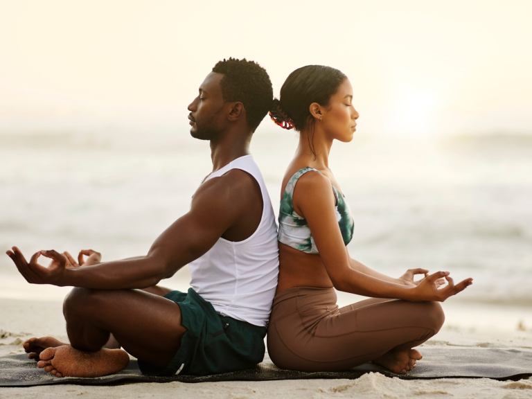 Couple At Beach