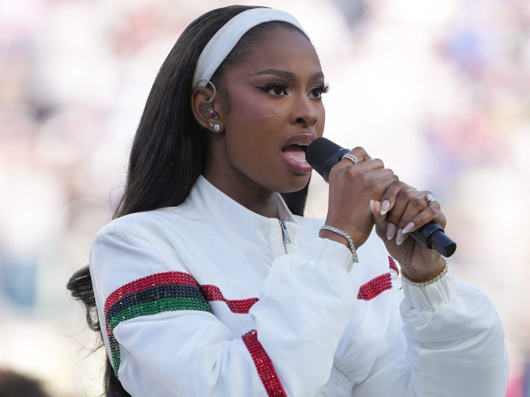 AP Coco Jones Super Bowl Lx