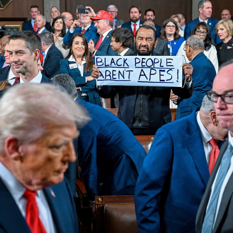 Rep. Al Green Returns to Trump’s State of the Union With Protest Sign After 2025 Ejection