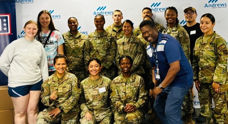WHUR, Andrews Federal Credit Union, and USO Team Up to Pack 1,000 Care Packages for Troops