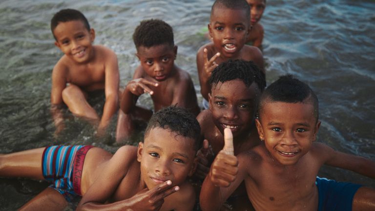 Teaching Black Children To Swim