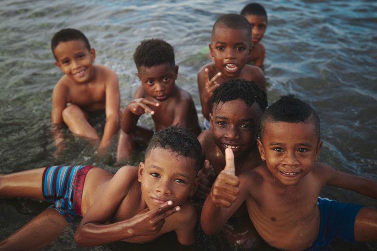 Teaching Black Children To Swim