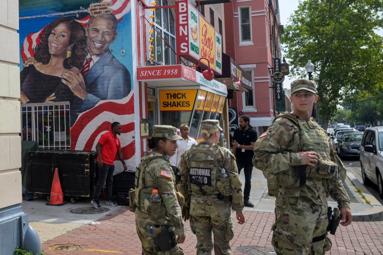 ACLU and the National Guard DC Takeover