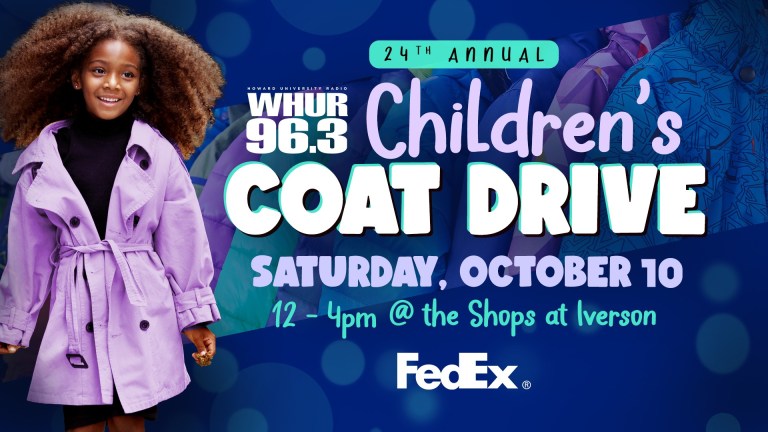 24th Annual WHUR Children’s Coat Drive
