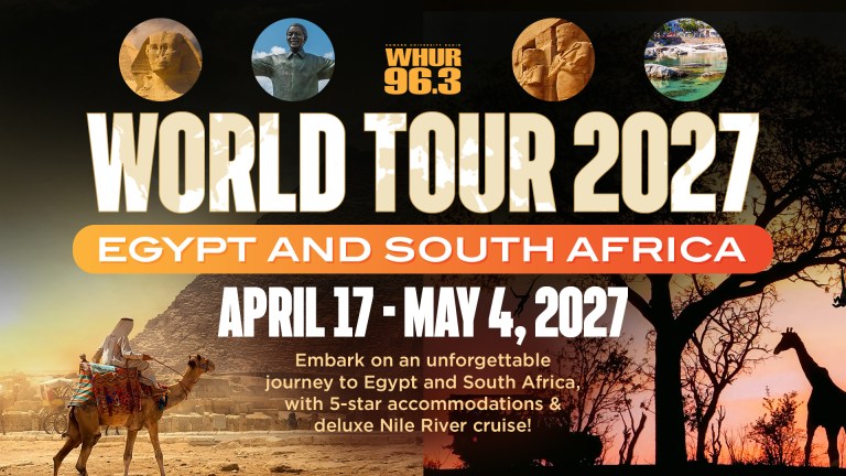 Join WHUR for our World Tour 2027 to Egypt and South Africa
